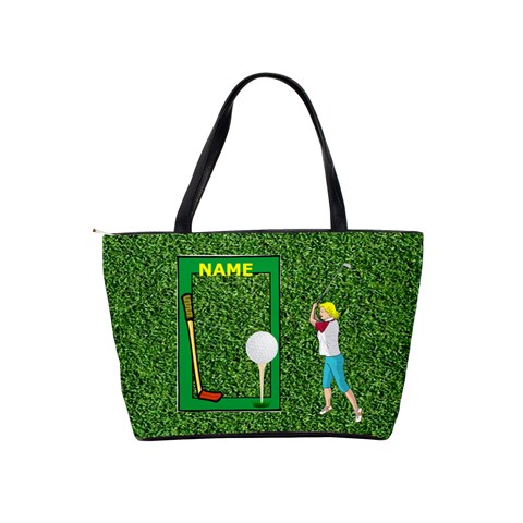 Golf Shoulder Handbag By Joy Johns Back