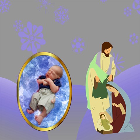 Nativity Storage Stool By Joy Johns Right