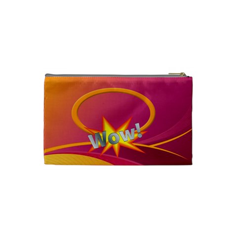 Wow Small Cosmetic Bag By Joy Johns Back