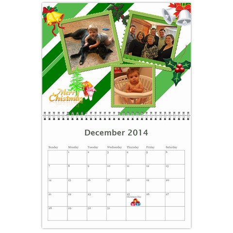 Timberlake Calendar 2014 By Shena Dec 2014