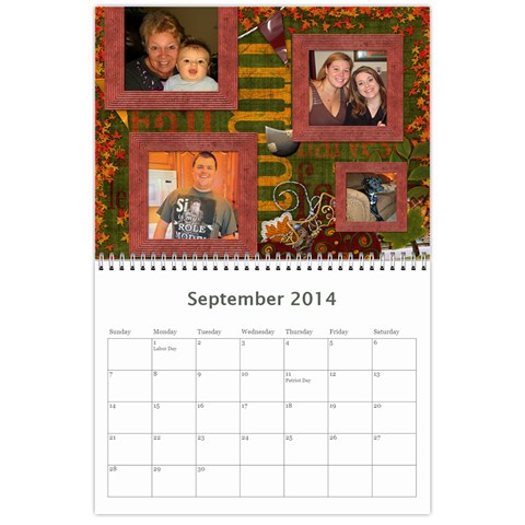 Timberlake Calendar 2014 By Shena Sep 2014