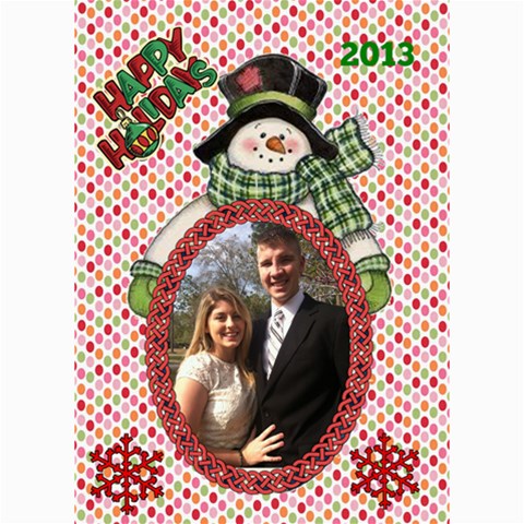 Holiday Card #3, 5x7 By Joy Johns 7 x5  Photo Card - 3