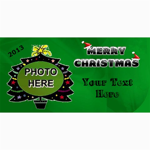 Holiday Photo Card #6, 4x8 By Joy Johns 8 x4  Photo Card - 3