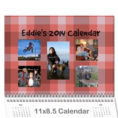 Eddie - Wall Calendar 11  x 8.5  (12-Months)