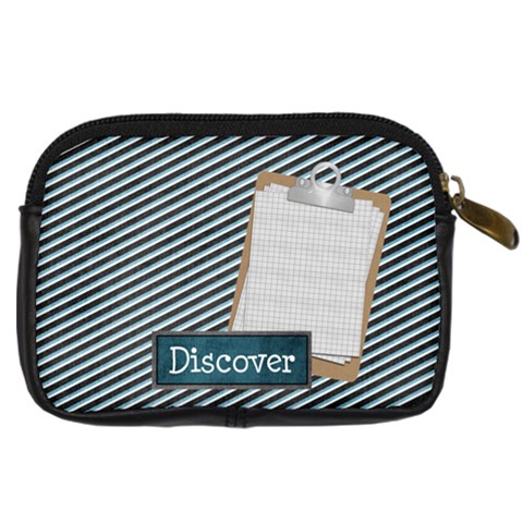 Learn Discover Explore Camera Case By Lisa Minor Back