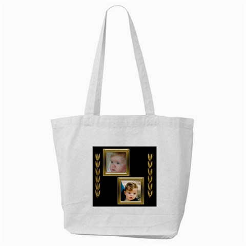 Black And Gold Tote Bag By Deborah Back