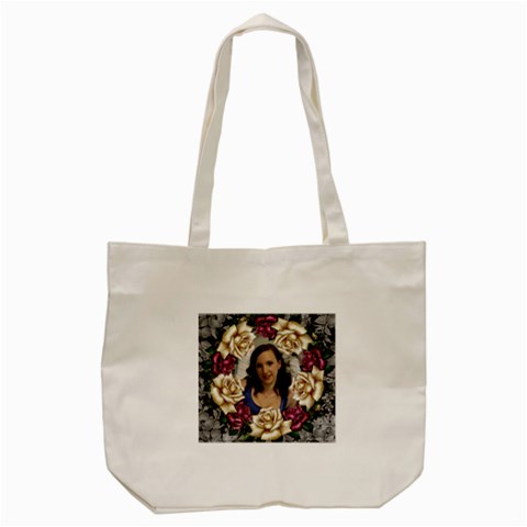 Roses And Lace Tote Bag By Deborah Front