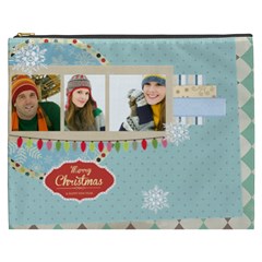 merry christmas - Cosmetic Bag (XXXL)