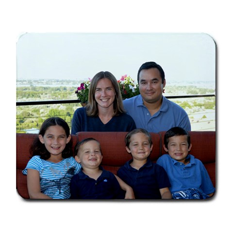 Family Mousepad By Mary 9.25 x7.75  Mousepad - 1