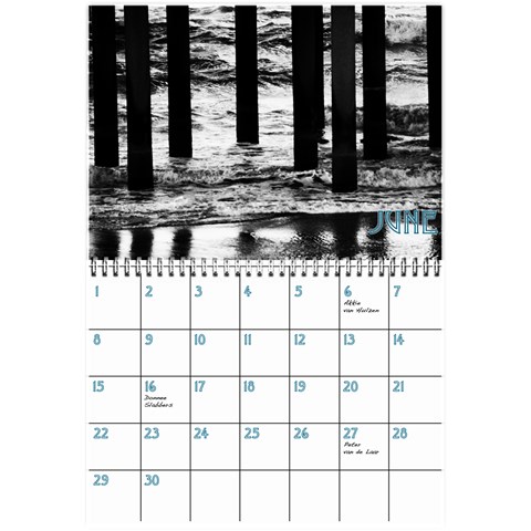 Birthday Calendar2 By Sierra Nitz Jun 2013