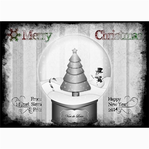 Christmas Card2013 By Sierra Nitz 7 x5  Photo Card - 4