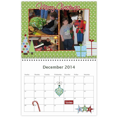 Christmas Calendar 2013 By Andrea Charles Dec 2014