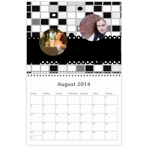 Calendar By C1 Aug 2014