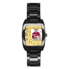 kids - Stainless Steel Barrel Watch