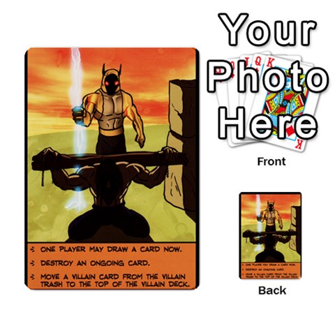 Sentinels Of The Multiverse Hero Promo Cards By Joe Casadonte Back 8