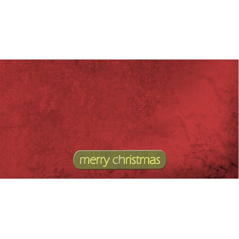 Merry Christmas Card 3d By Zornitza Back