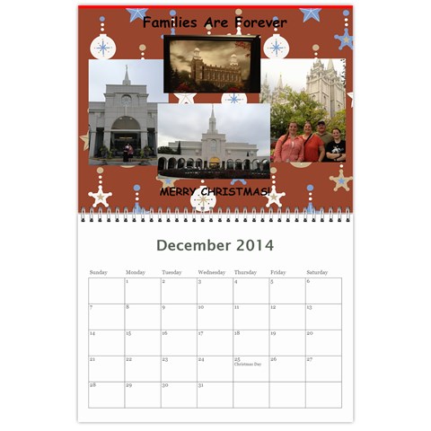 Depierro Reunion Calendar 2014 By Debbie Dec 2014