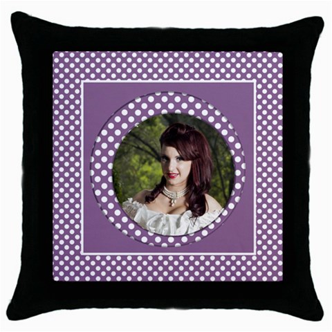 My Lilac Throw Pillow Casse By Deborah Front