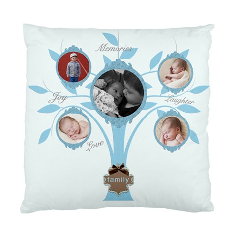 Family Love Two Sided Cushion By Chatting Front