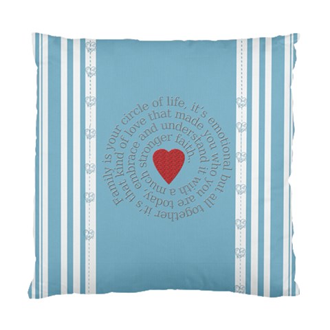 Family Love Two Sided Cushion By Chatting Back