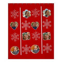 merry christmas - Shower Curtain 60  x 72  (Medium)