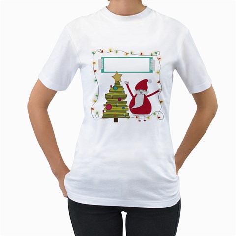 Merry Christmas Women T Front