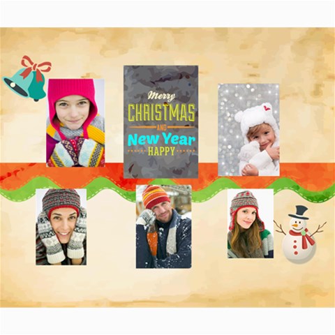 Xmas By Merry Christmas 24 x20  Poster - 1