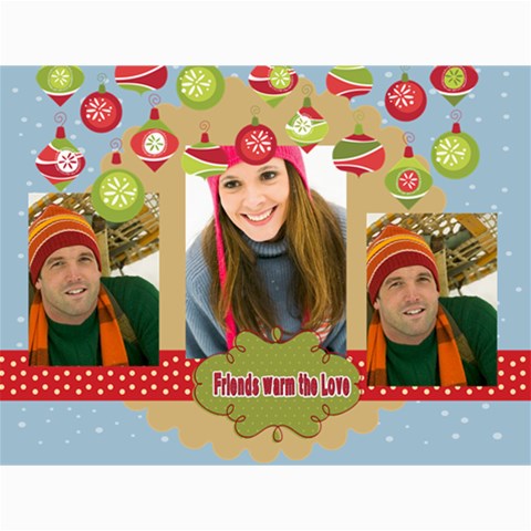 Xmas By Merry Christmas 48 x36  Poster - 1