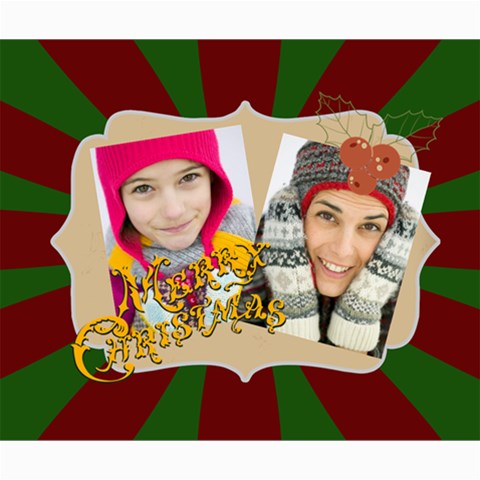Xmas By Merry Christmas 24 x20  Poster - 1