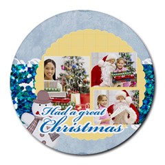 xmas - Round Mousepad