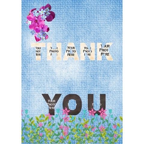 Spring Thank You 3d By Lisa Minor Inside