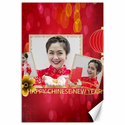 Chinese New Year By Ch 11.88 x17.36  Canvas - 1