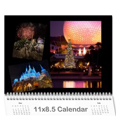 calendar - Wall Calendar 11  x 8.5  (12-Months)