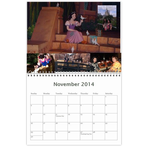 Calendar By Tamrena Mckeever Nov 2014