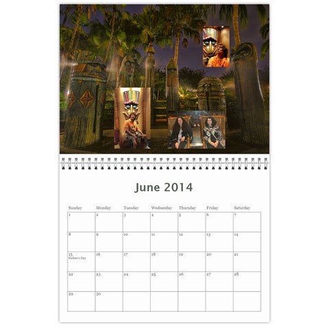 Calendar By Tamrena Mckeever Jun 2014