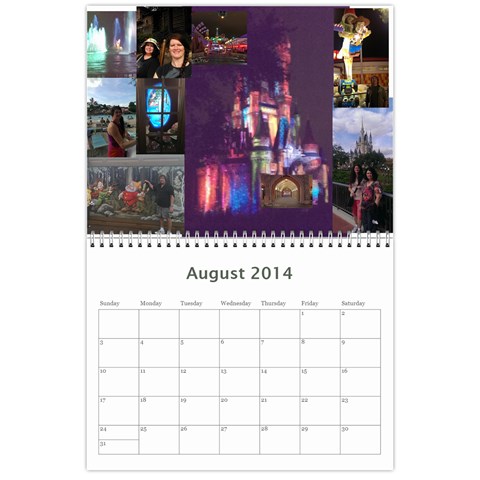 Calendar By Tamrena Mckeever Aug 2014