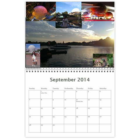 Calendar By Tamrena Mckeever Sep 2014