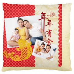 chinese new year - Large Cushion Case (Two Sides)