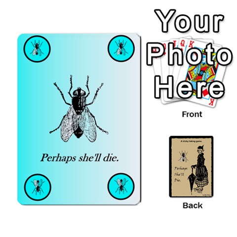 Perhaps She ll Die Cards By Mike Mayer Front - Spade10