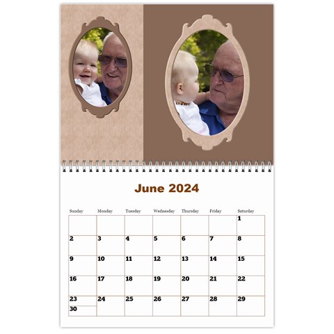 Male Calendar No 1 (any Year) By Deborah Jun 2024