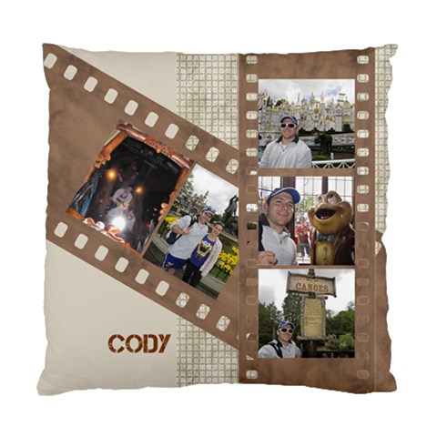 Film Cushion Case By Deborah Front