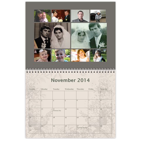 My Calendar 2014 By Inna Nov 2014