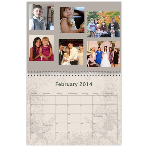 My Calendar 2014 By Inna Feb 2014