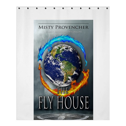 Fly House By Jackie Mcpherson Curtain