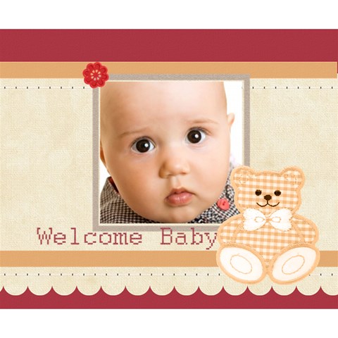 Baby By Joely 14  x 11  x 1.5  Stretched Canvas