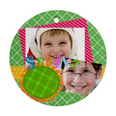 easter - Round Ornament (Two Sides)