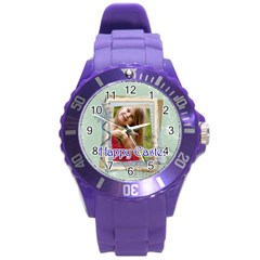 easter - Round Plastic Sport Watch (L)