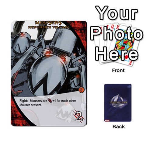 Ace Legandary Cards Front - SpadeA