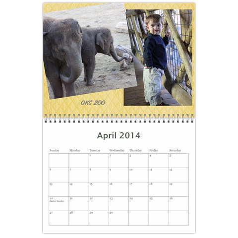 Calendar Lil Tiger2 By Tammy Gatten Apr 2014