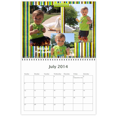 Calendar Lil Tiger2 By Tammy Gatten Jul 2014